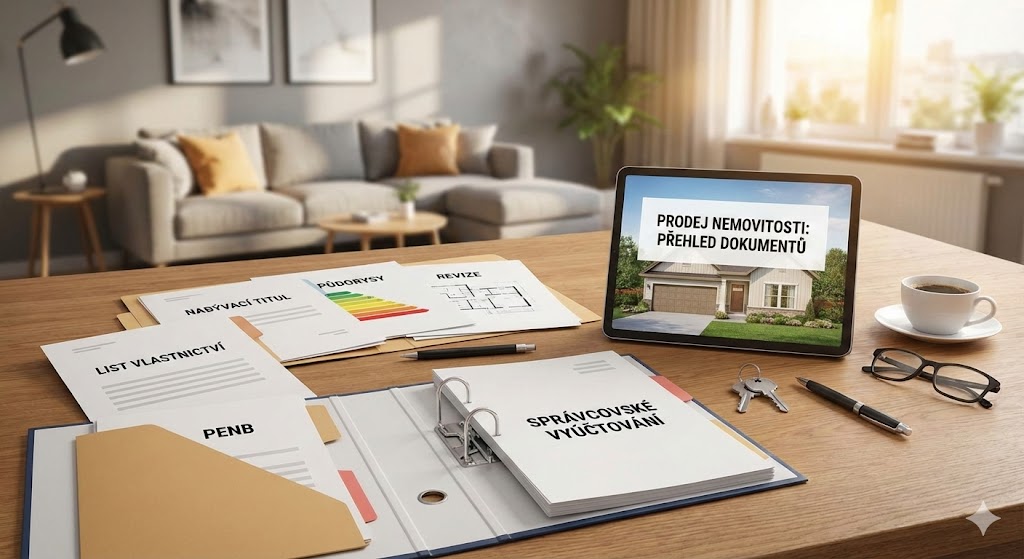 Jaké dokumenty potřebujete při prodeji bytu nebo domu?